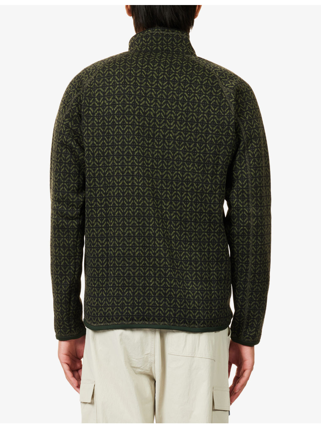 Better Sweater Logo-Patch Woven Jacket - 4