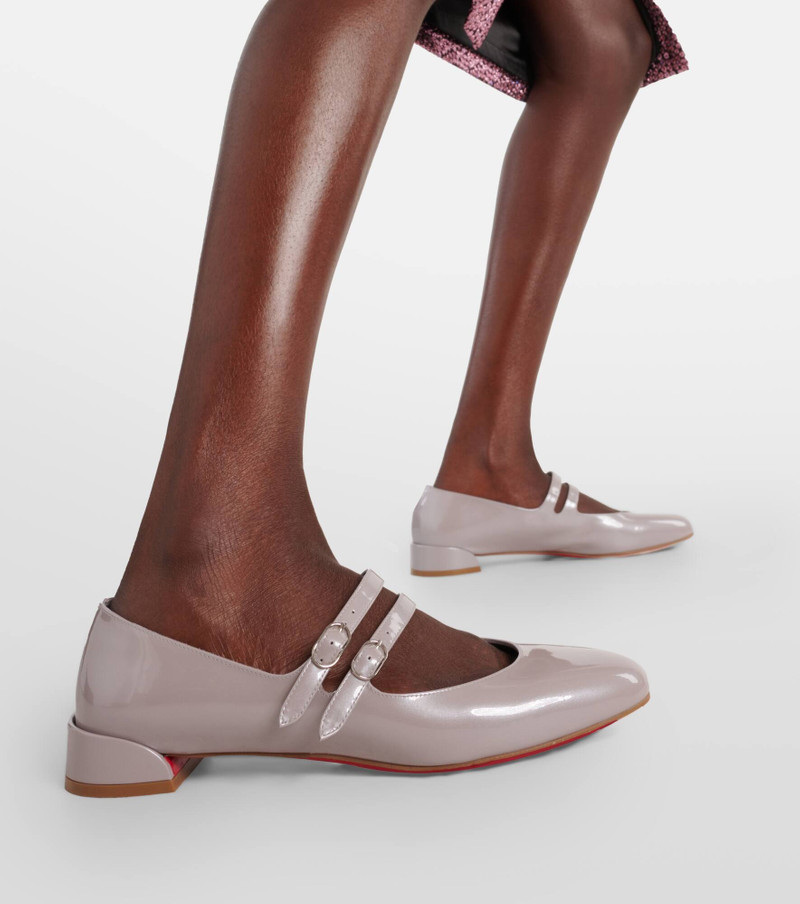 Christian Louboutin Sweet Jane patent leather Mary Jane flats outlook