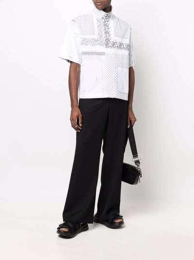 Balmain drawstring straight-leg track pants outlook