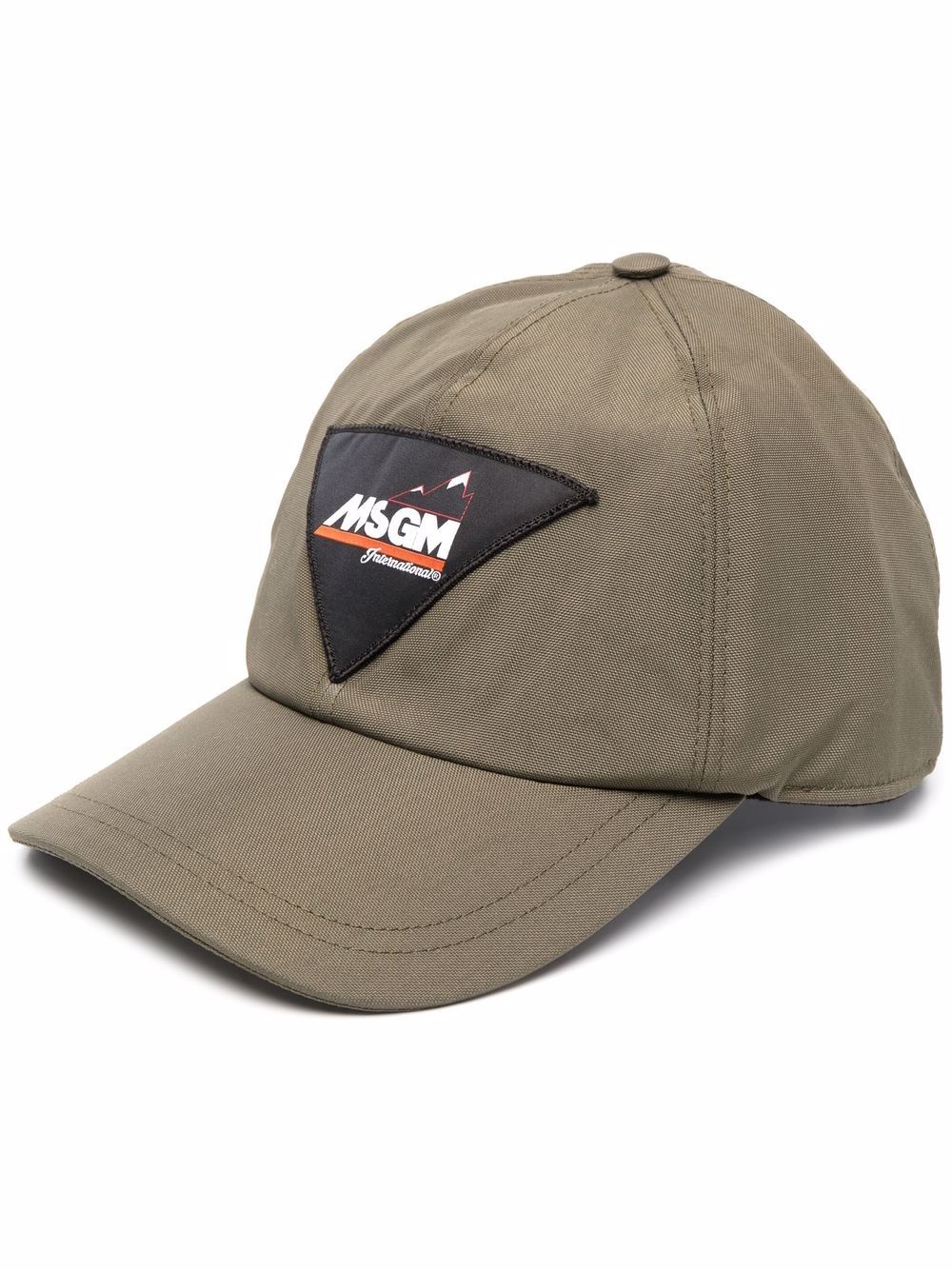 logo-patch hat - 1