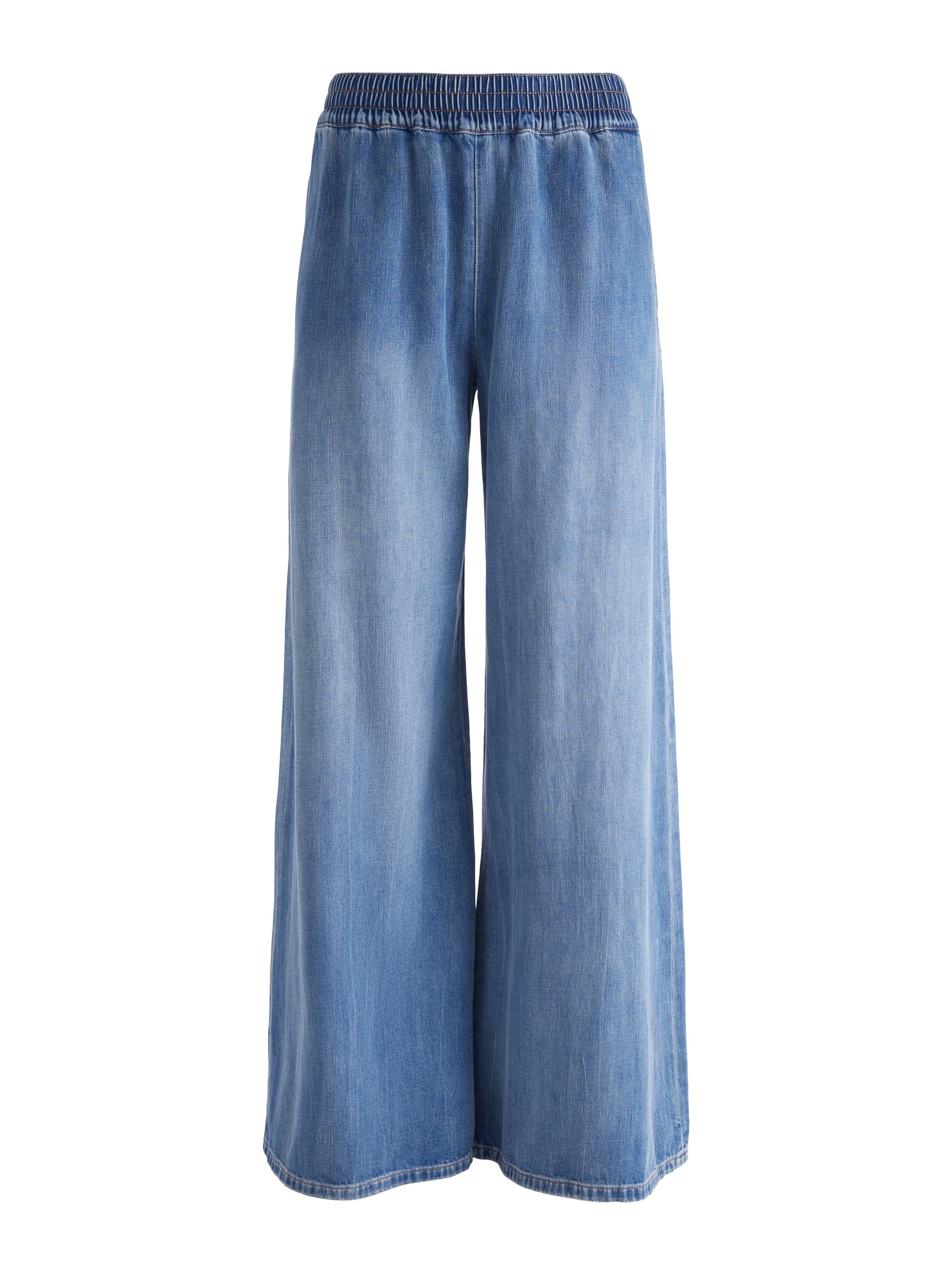 KENLEY DENIM PALAZZO PANT - 1