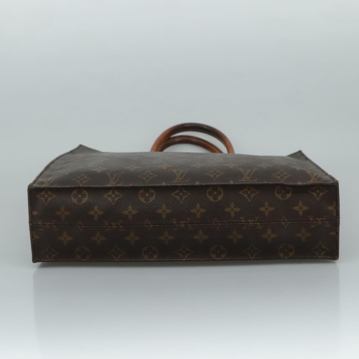 LOUIS VUITTON Monogram Sac Plat Hand Bag M51140 - 5