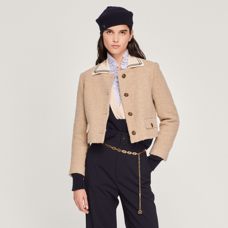 Sandro Tweed jacket outlook