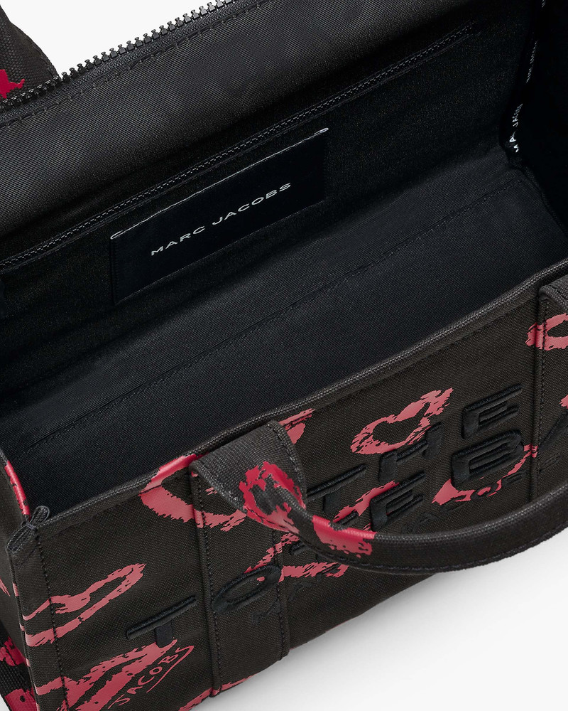 THE LIPSTICK HEART CANVAS MEDIUM TOTE BAG 6