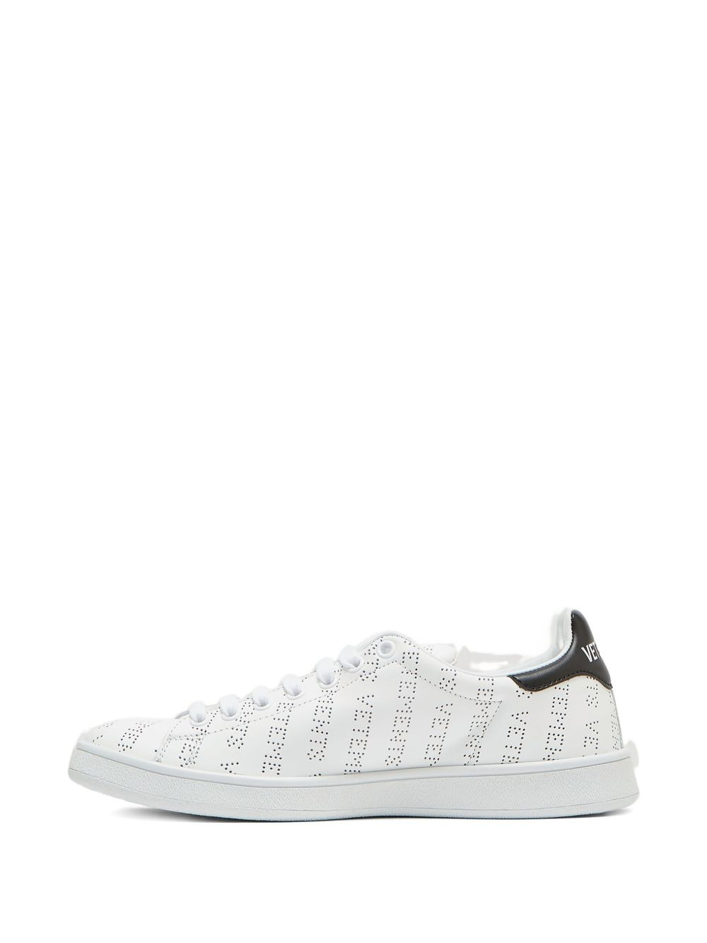 leather sneakers - 4