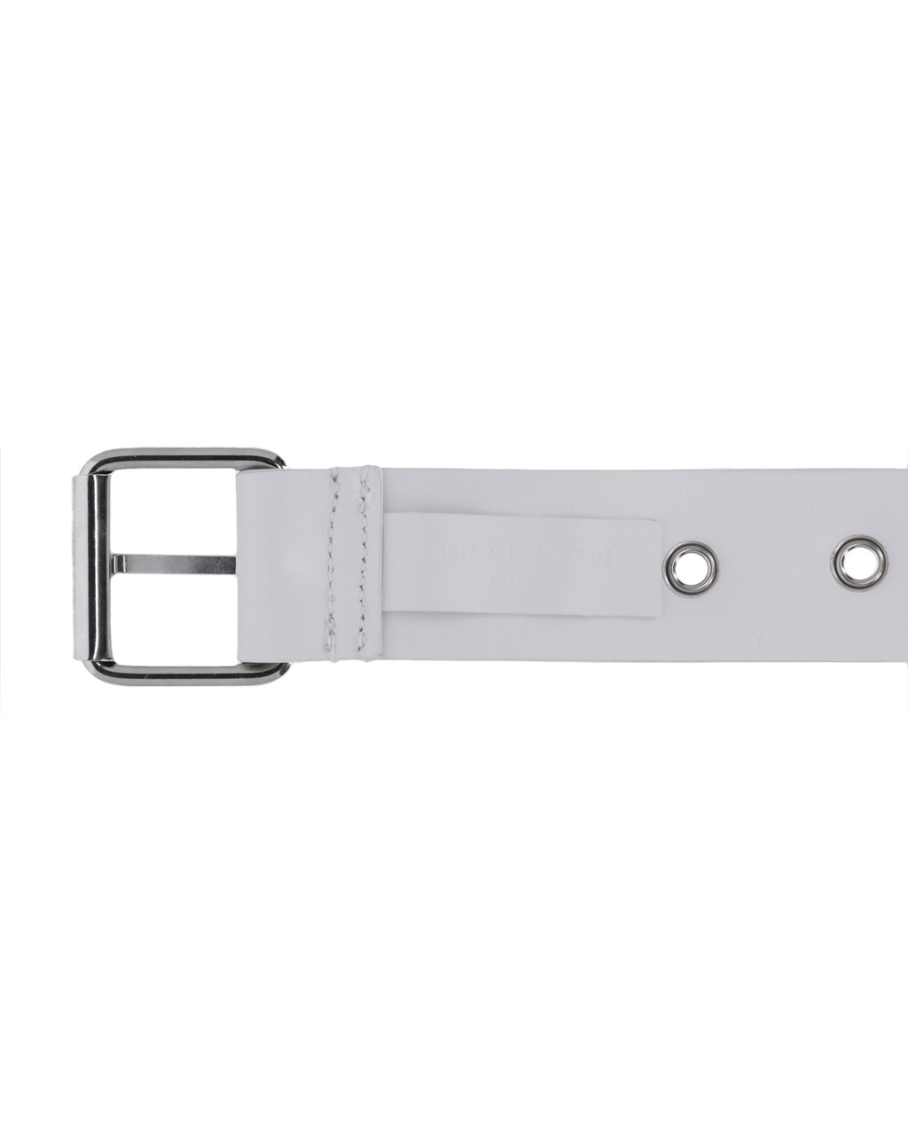 EYELET LEATHER BELT - 4