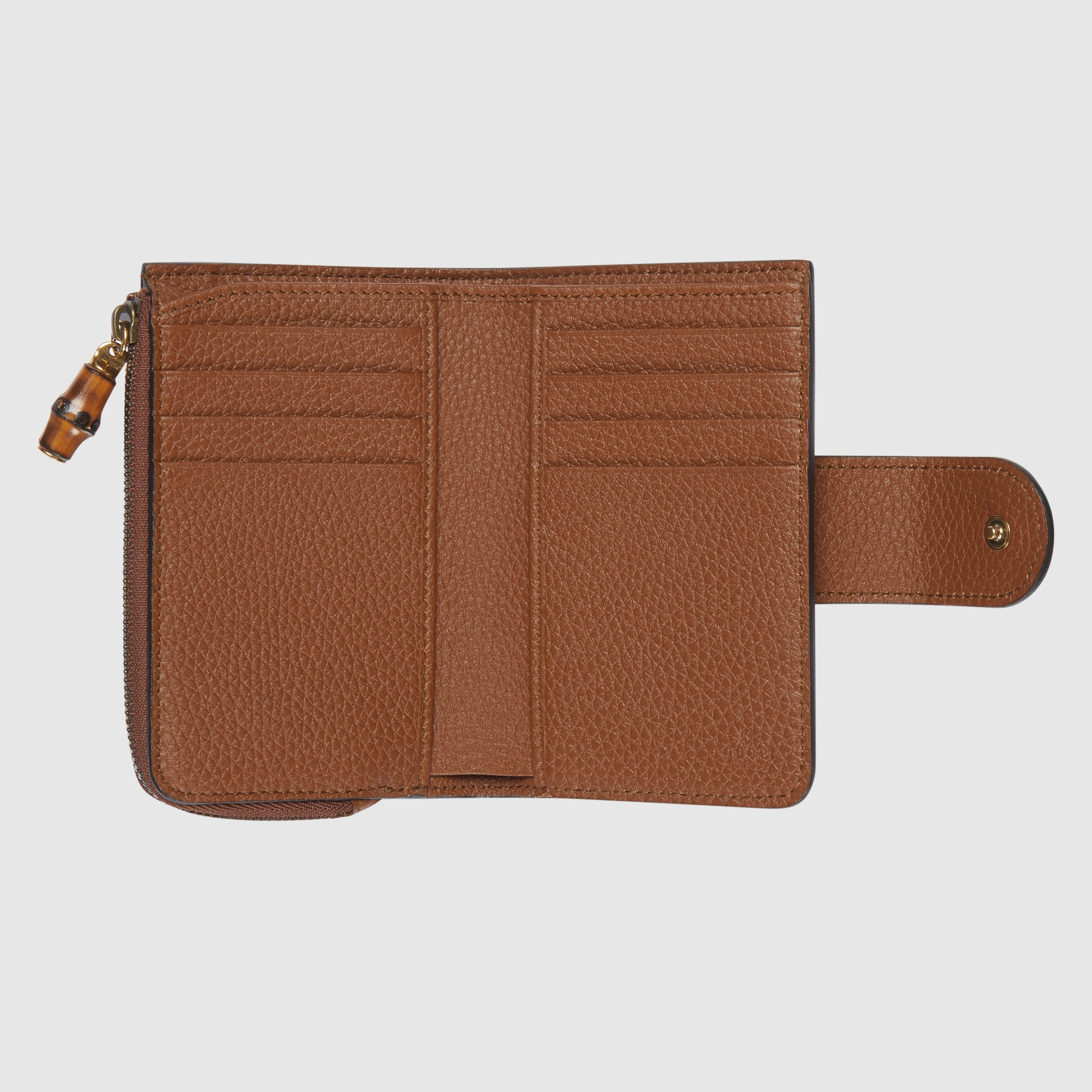Medium Double G wallet with bamboo - 2