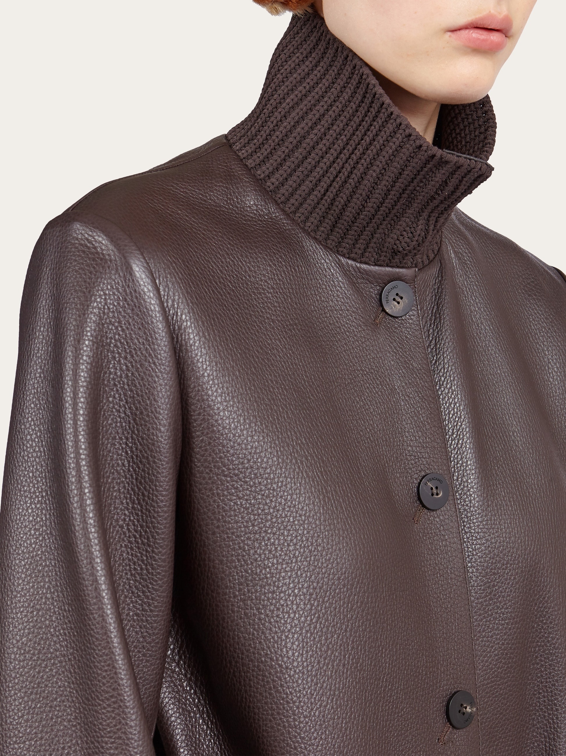 Deer leather trench - 4