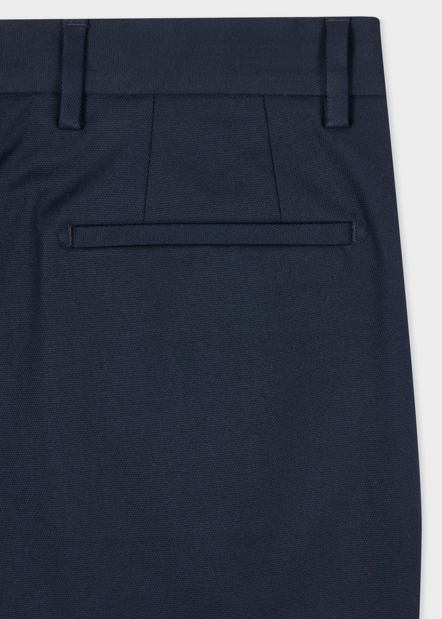Mid-Fit Navy Stretch-Cotton Chinos - 2