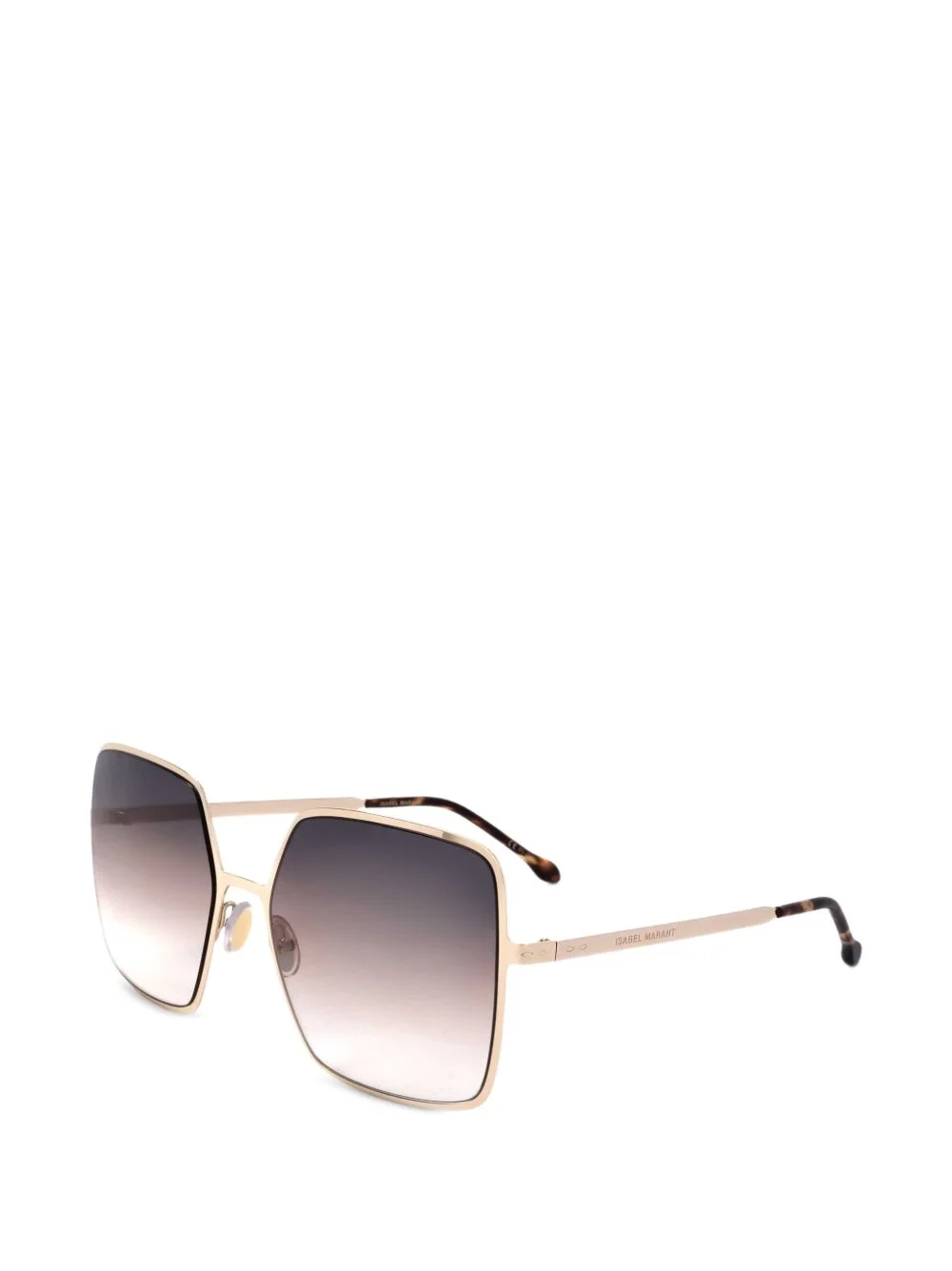 square-frame sunglasses - 1