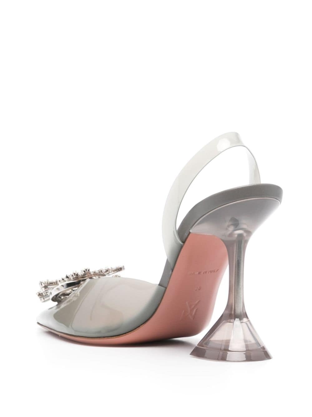 Begum glass slingback pumps - 2