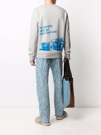 A.P.C. x Gimme Five Michele logo-print sweatshirt outlook