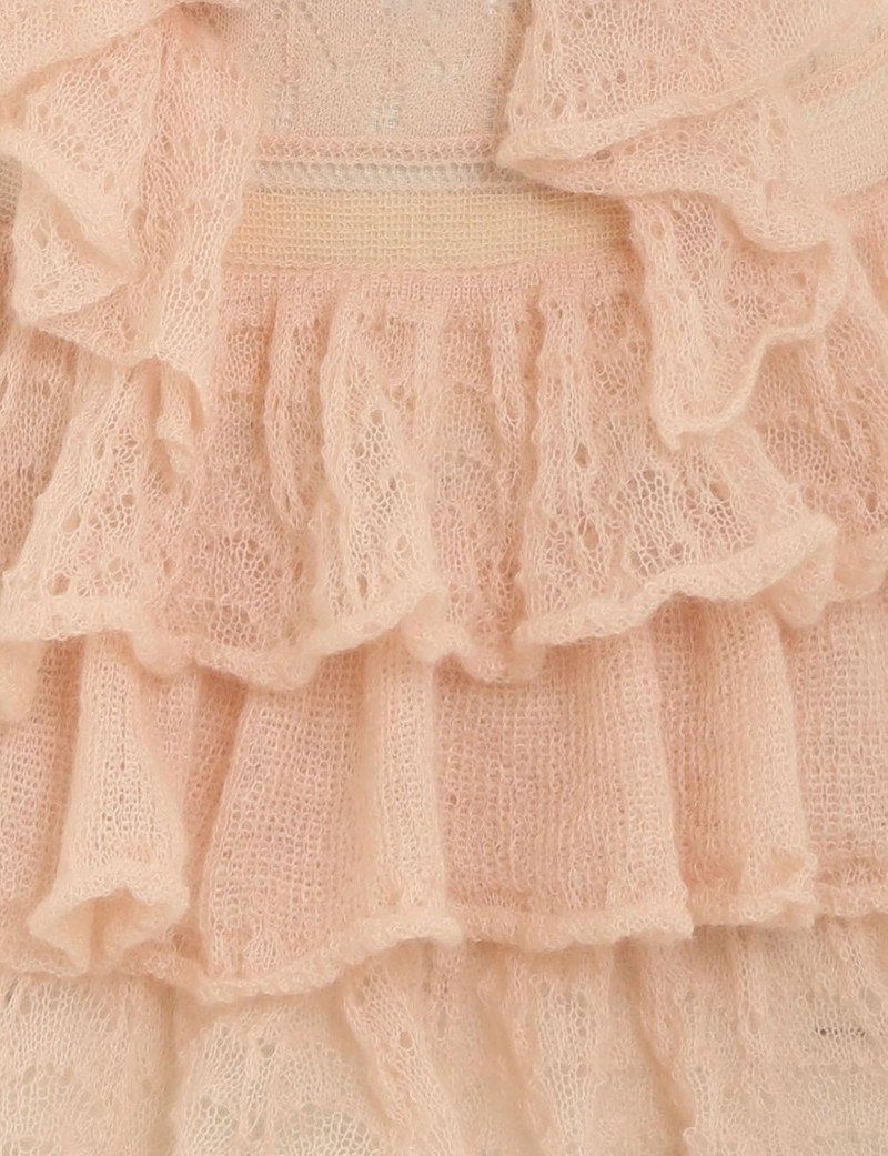 LUMINOSITY FRILL V-NECK TOP 6