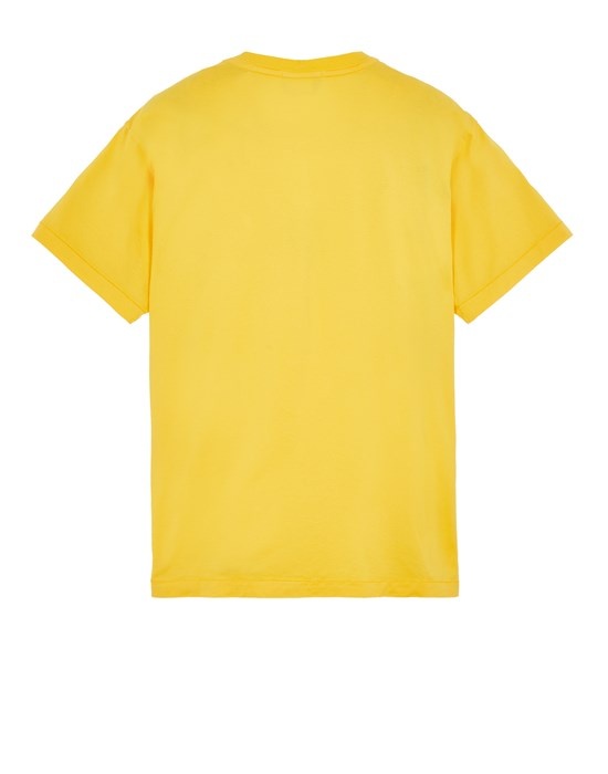 24113 GARMENT-DYED 60/2 COTTON JERSEY  YELLOW - 2