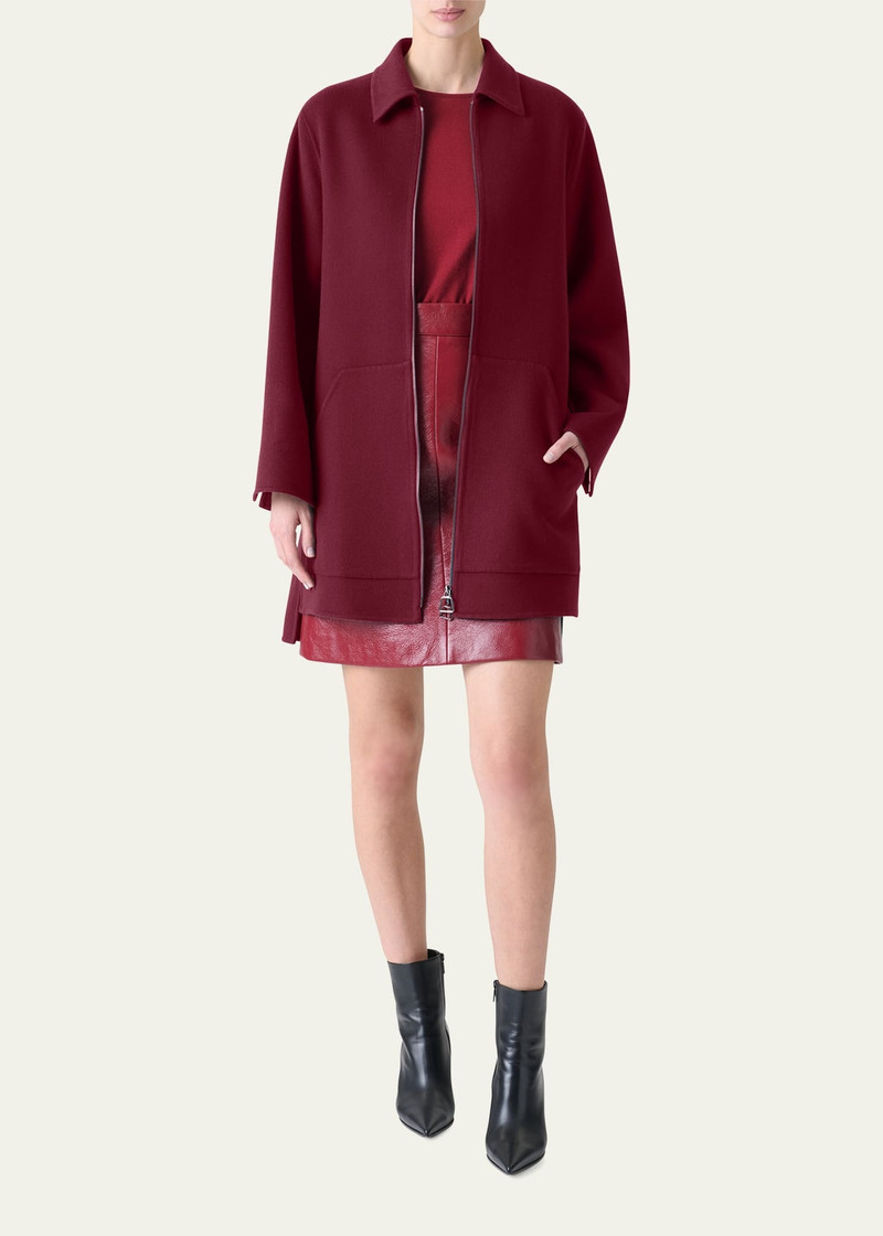 AKRIS Fabiola Double-Face Cashmere Coat outlook