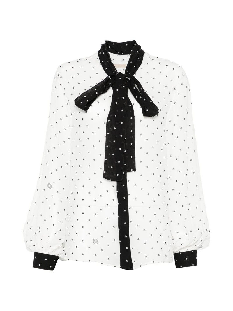 polka-dot bow shirt 1