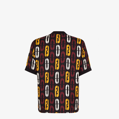 FENDI Multicolor silk T-shirt outlook