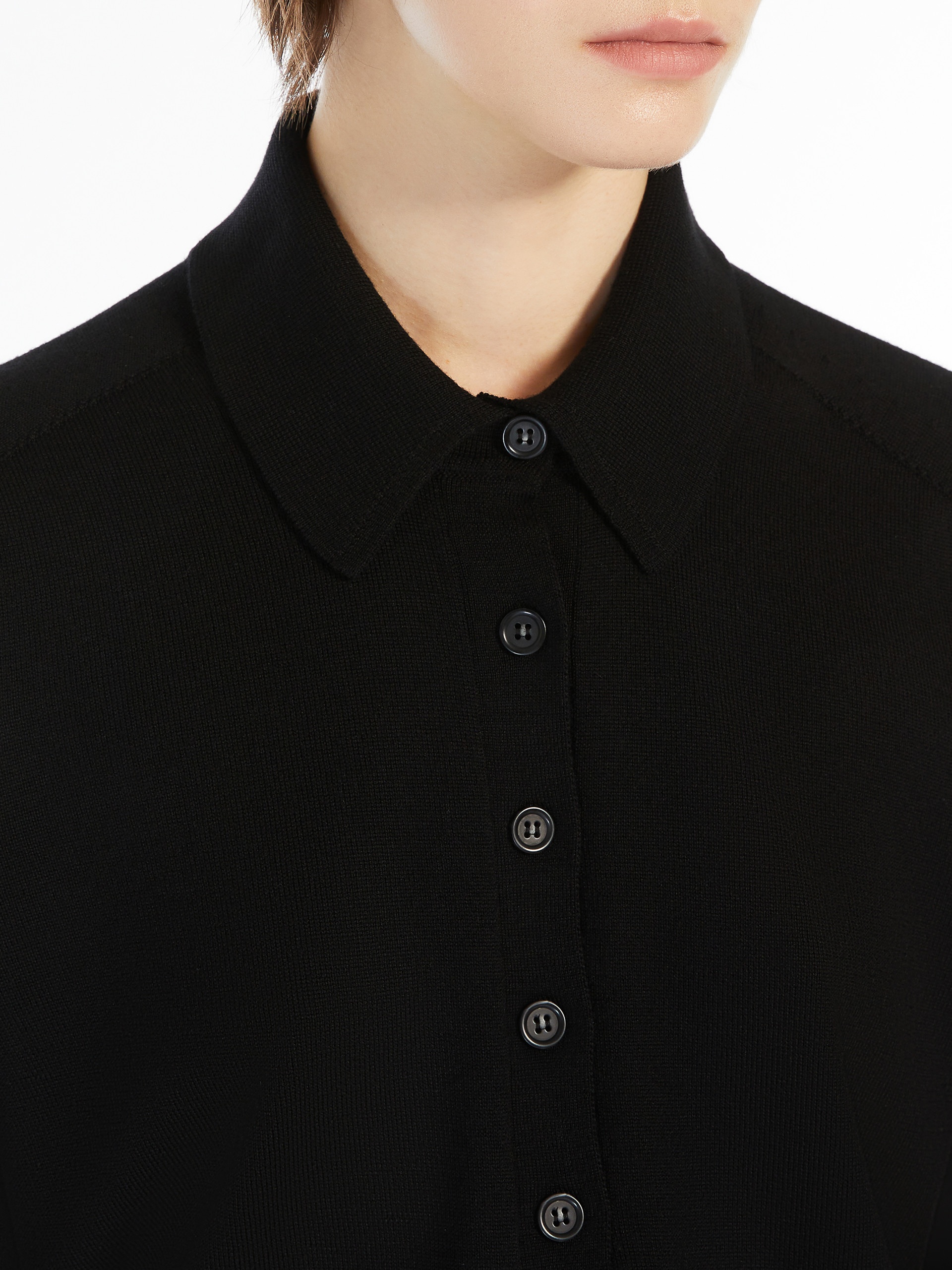 SPORT Detachable-collar cardigan - 5