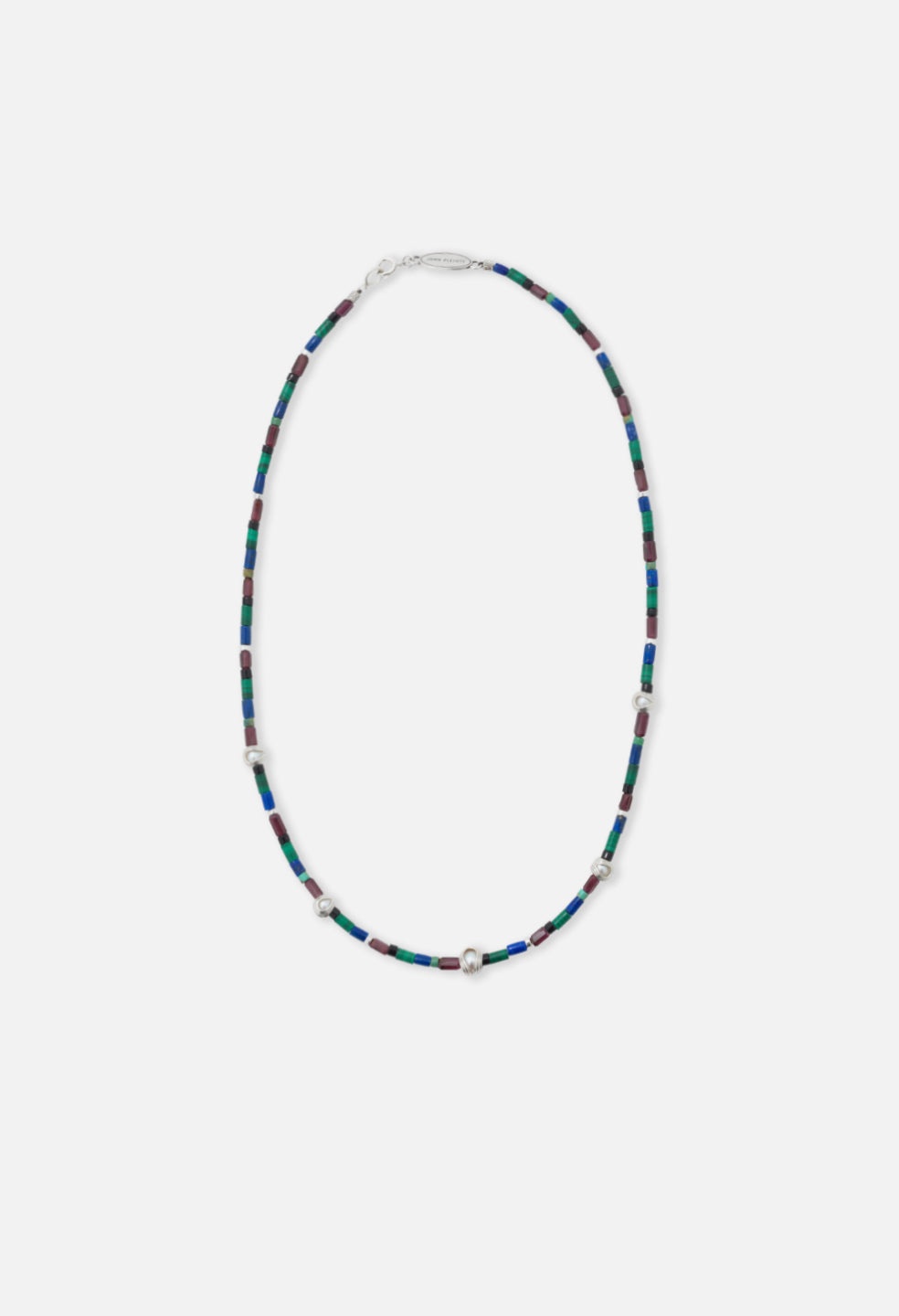 JOHN ELLIOTT X M.A.R.S PEARL X TUBE BEADED NECKLACE - 1