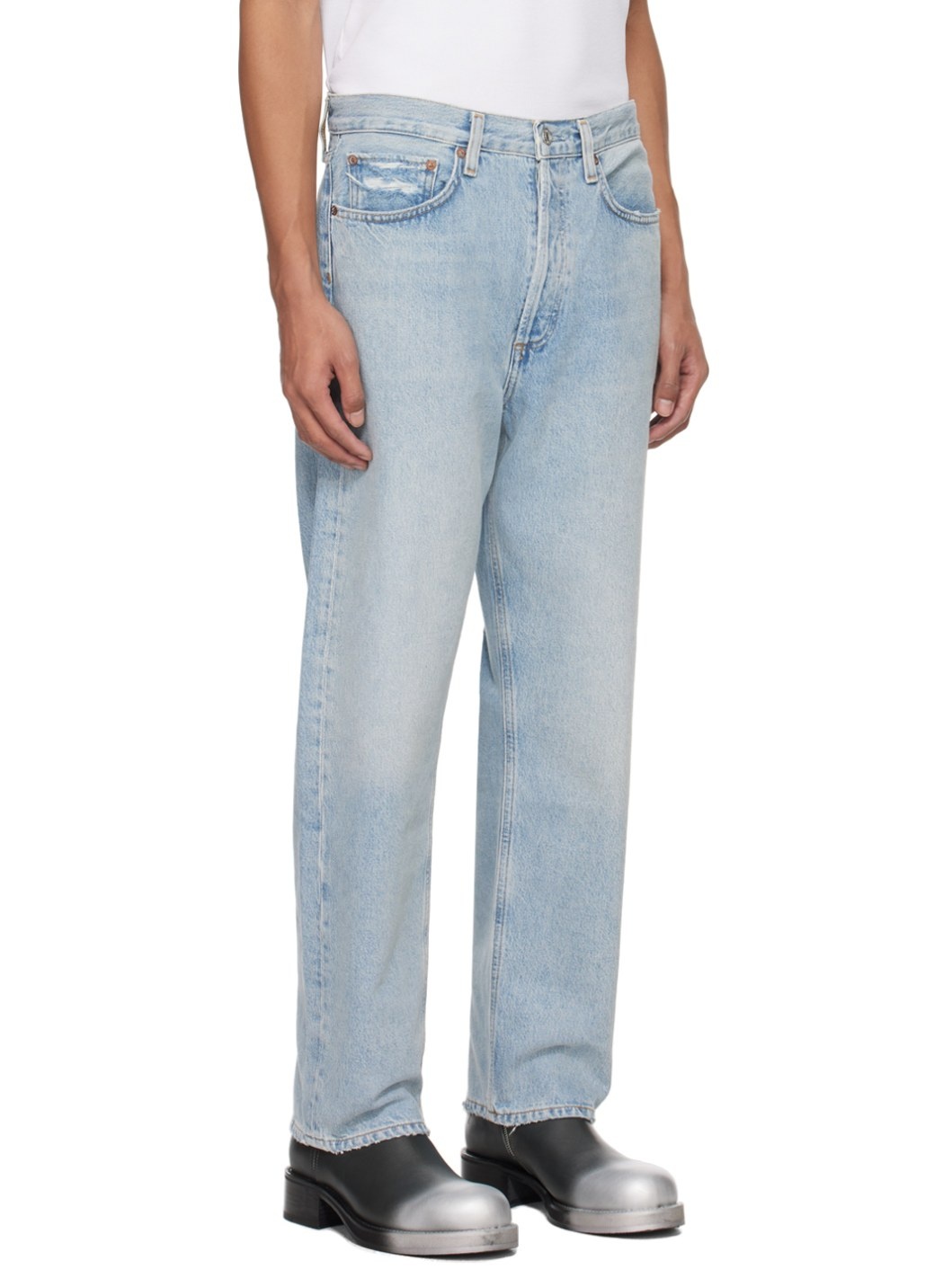 Blue 90's Jeans - 2