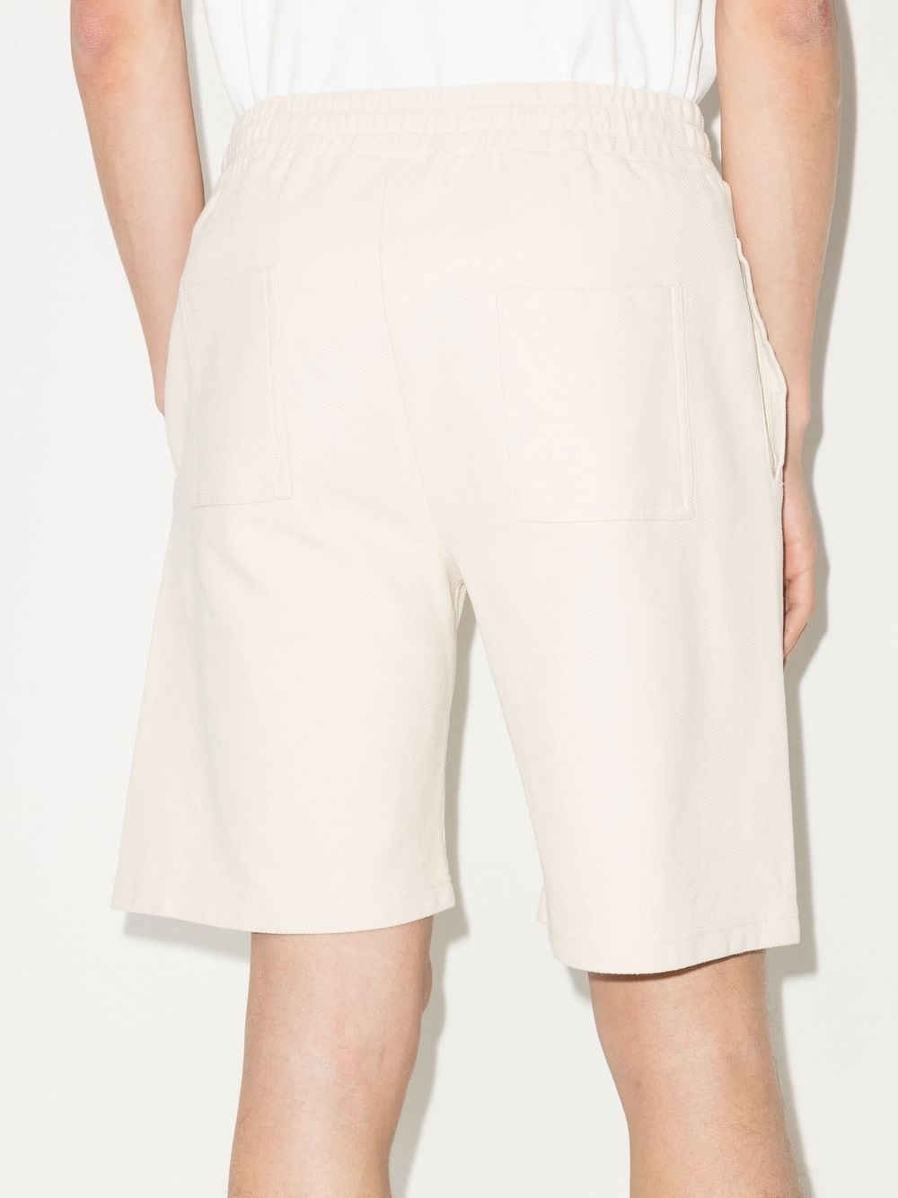 logo-embroidered track shorts - 3