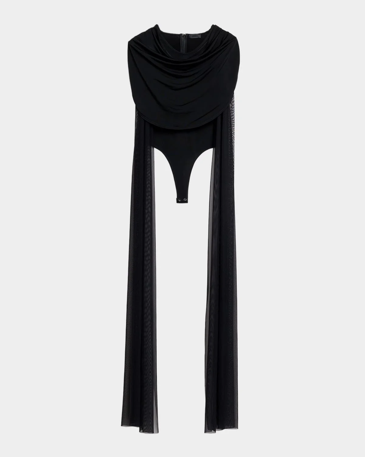 Jersey Cowl-Neck Bodysuit - 1