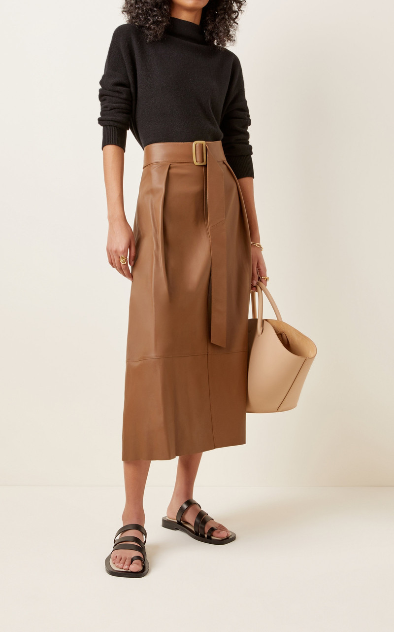 Vince Boiled Cashmere Pullover Sweater black outlook