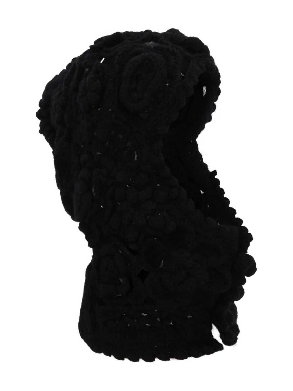 floral back-slit balaclava - 2