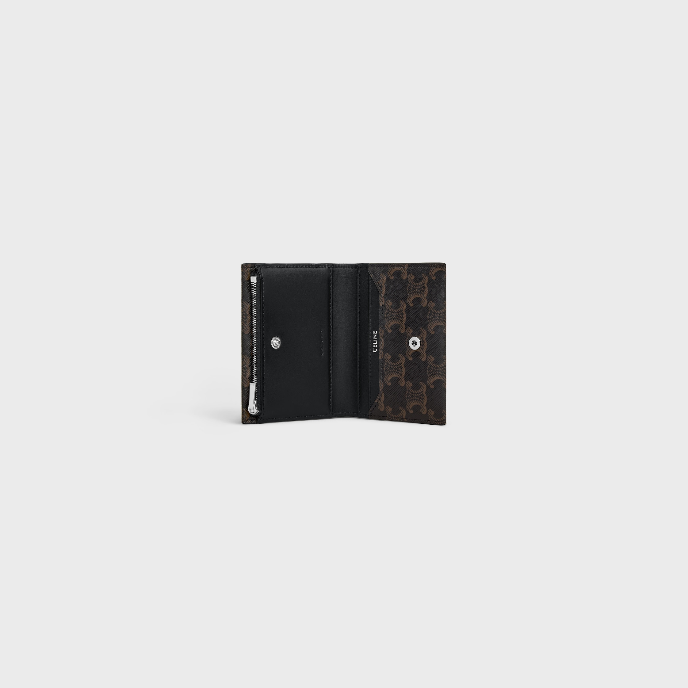 SMALL BI-FOLD WITH SNAP IN Triomphe Canvas - 4