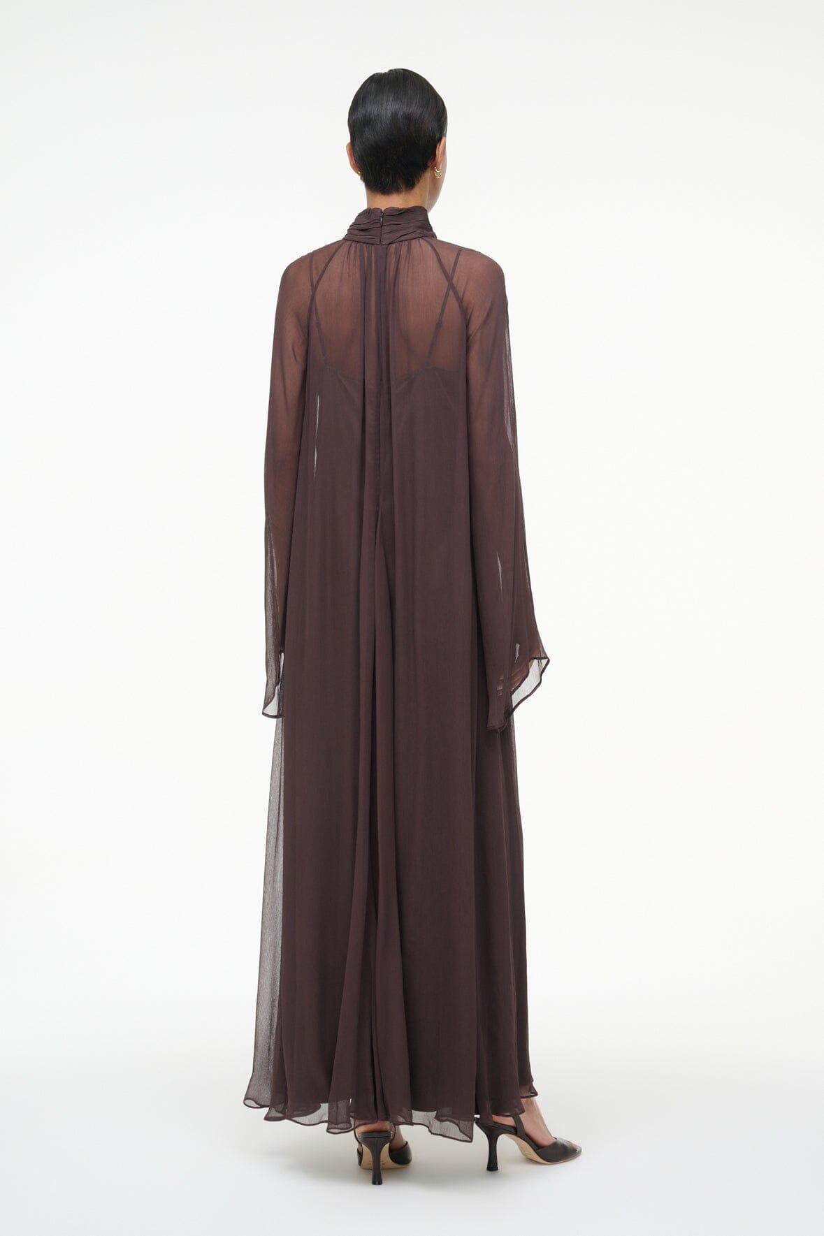 STAUD ESTHER MAXI DRESS EARTH - 8
