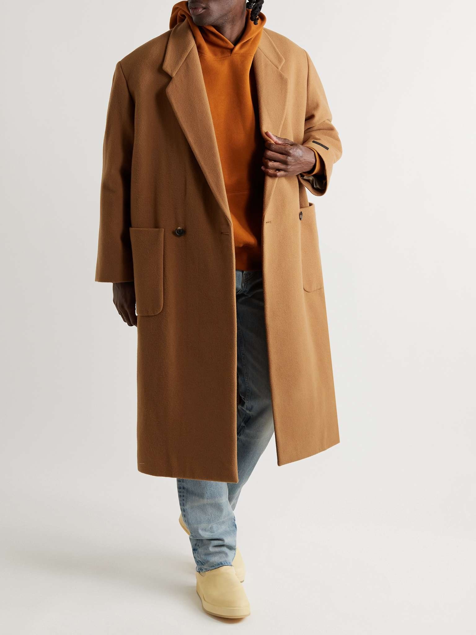 Double-Breasted Wool Coat - 2