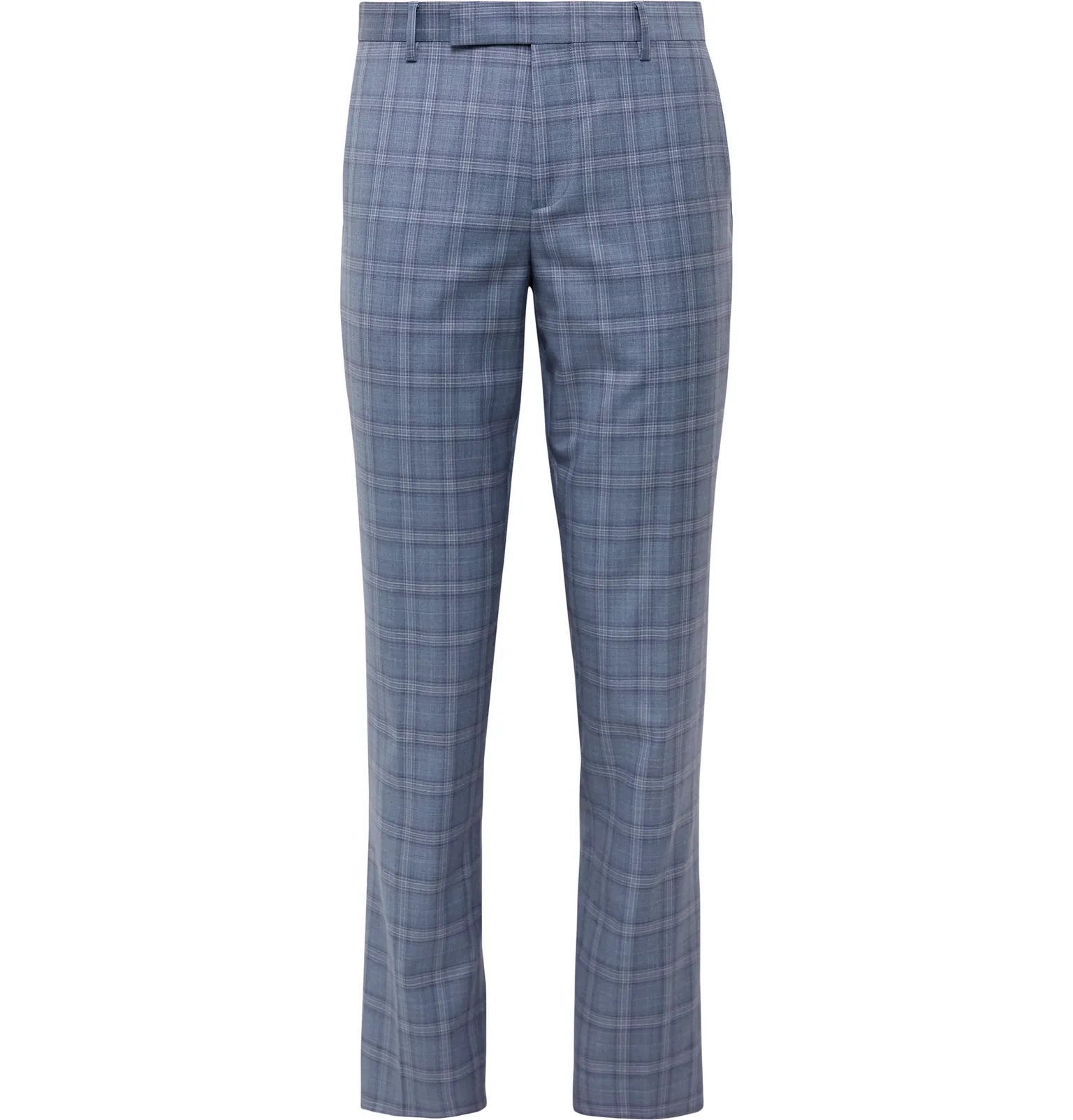 Soho Slim-Fit Prince of Wales Checked Wool Suit Trousers - 1