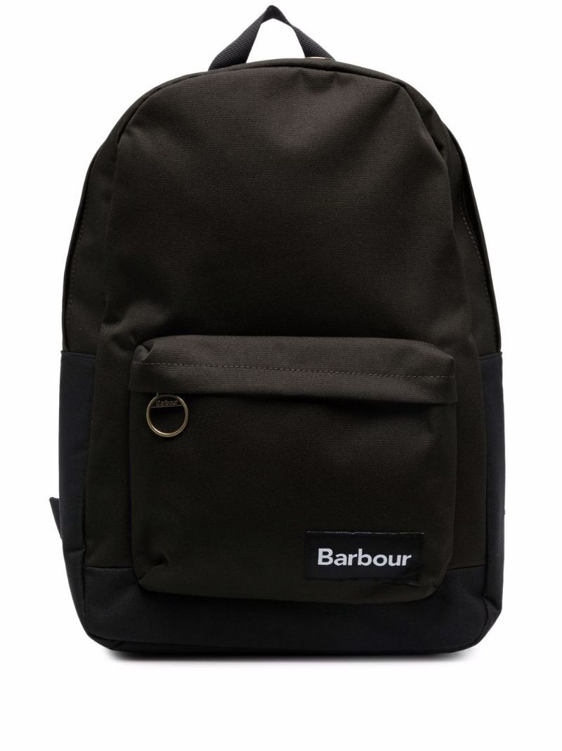 logo-patch backpack 1