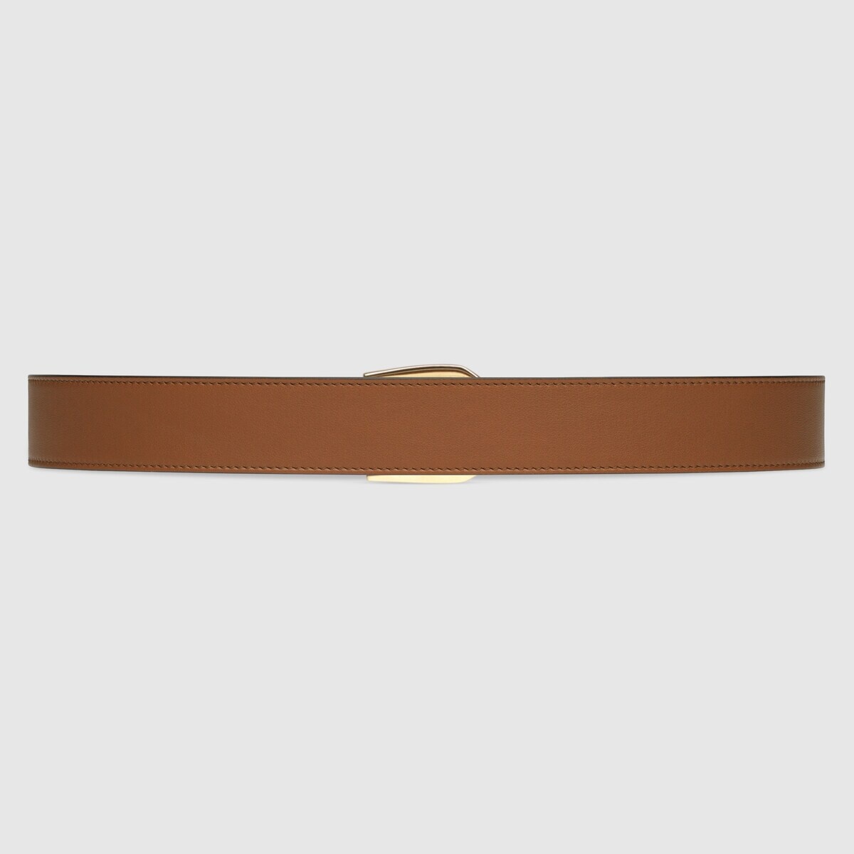 Belt with square buckle and Interlocking G - 3