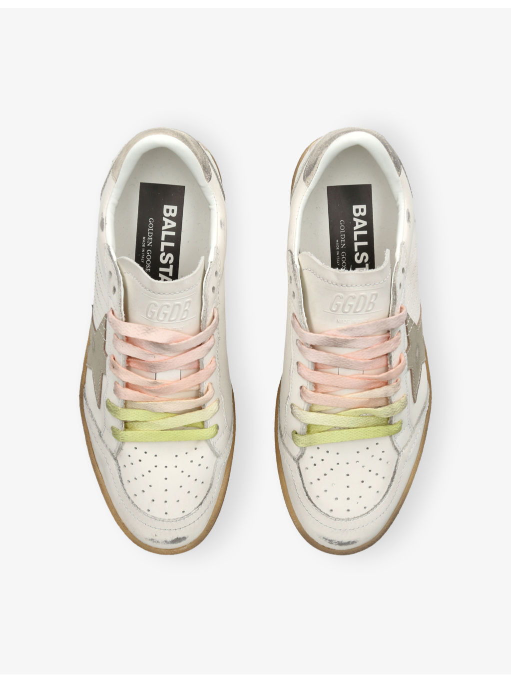Women’s Ball Star Leather Low-Top Trainers - 2