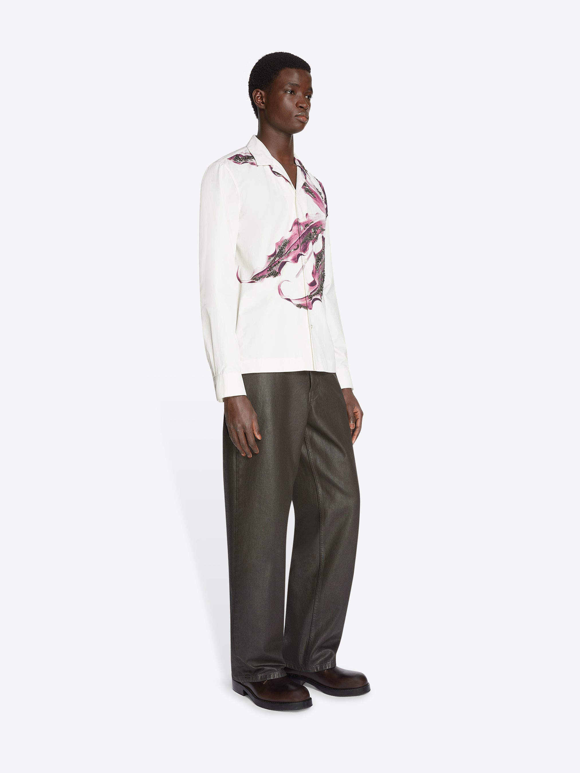 EMBROIDERED COTTON SHIRT - 3
