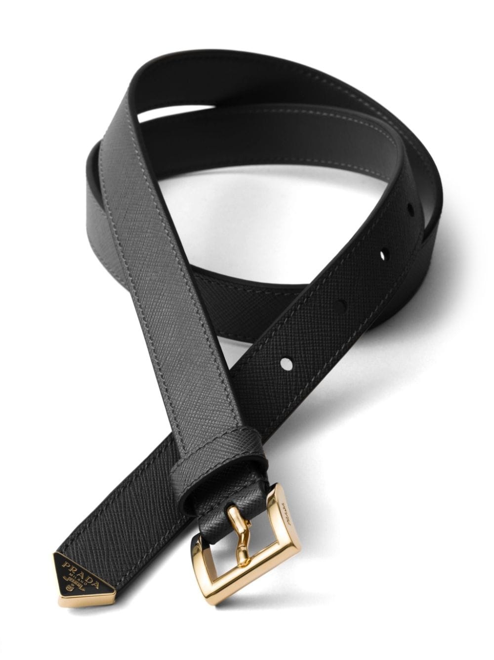 Saffiano leather belt - 2