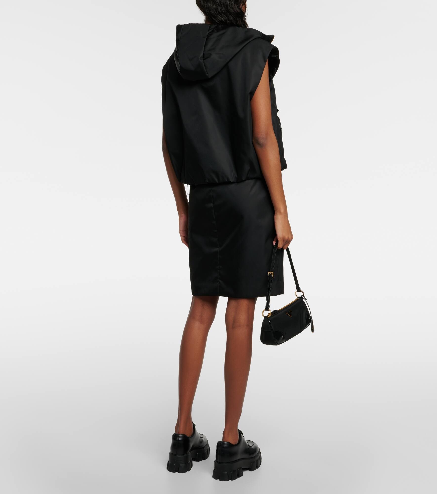 Re-Nylon pencil skirt - 3