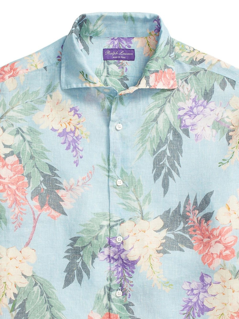 Ralph Lauren floral-print shirt outlook