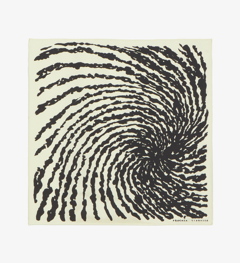 Painted Spiral Handkerchief 1