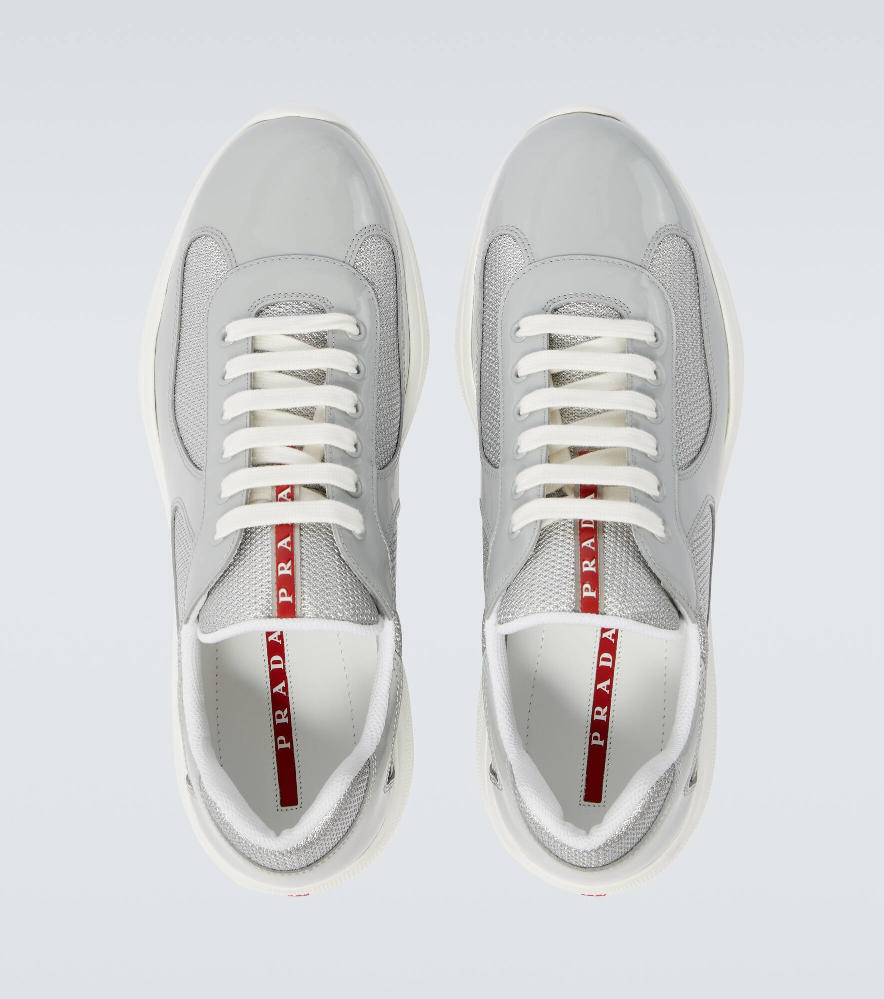 Prada American's Cup patent leather sneakers - 4