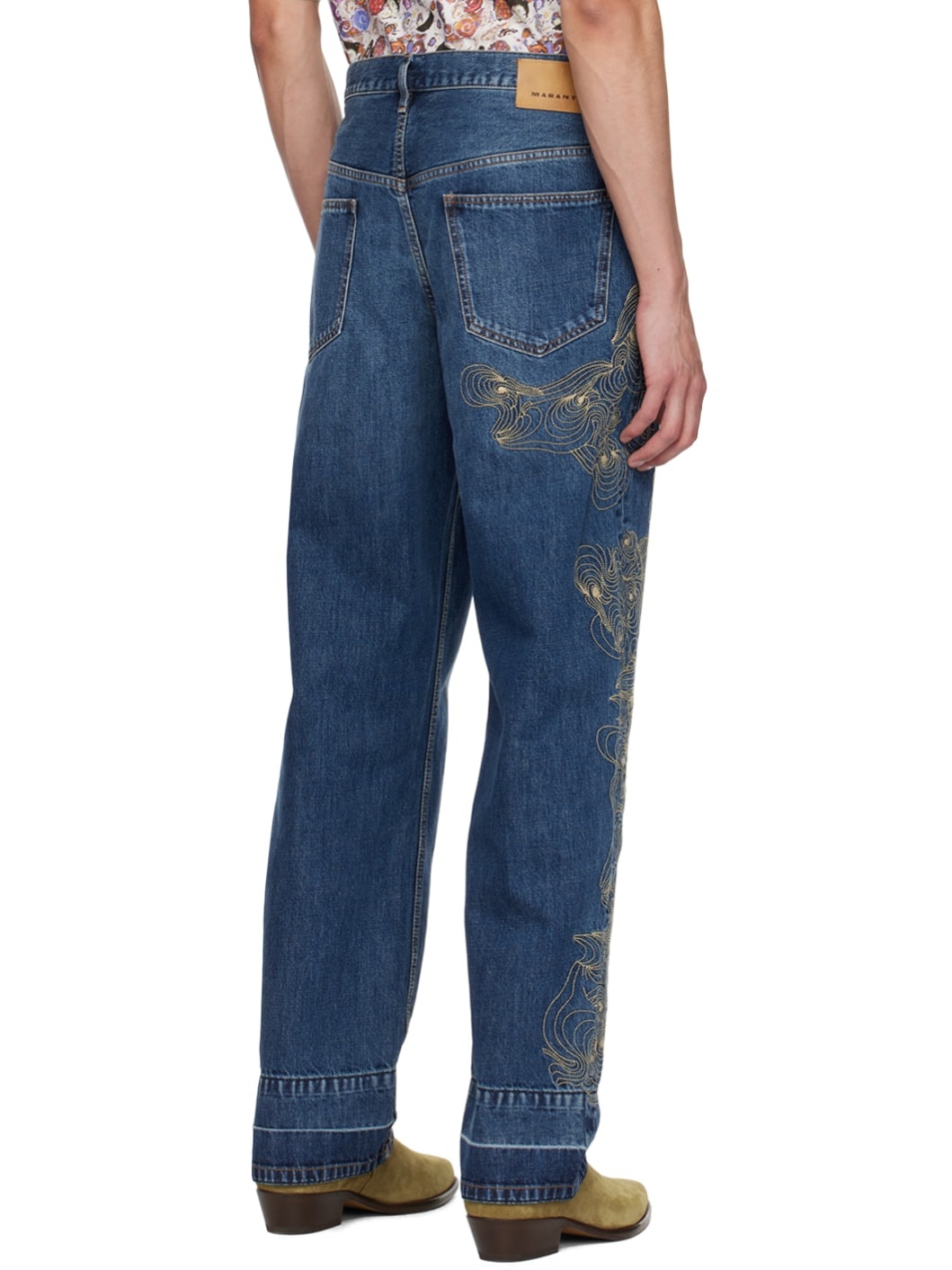 Navy Juro Jeans - 3