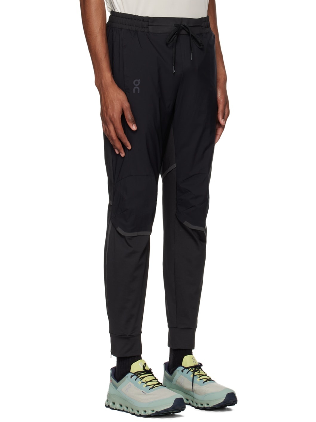 Black Running Lounge Pants - 2
