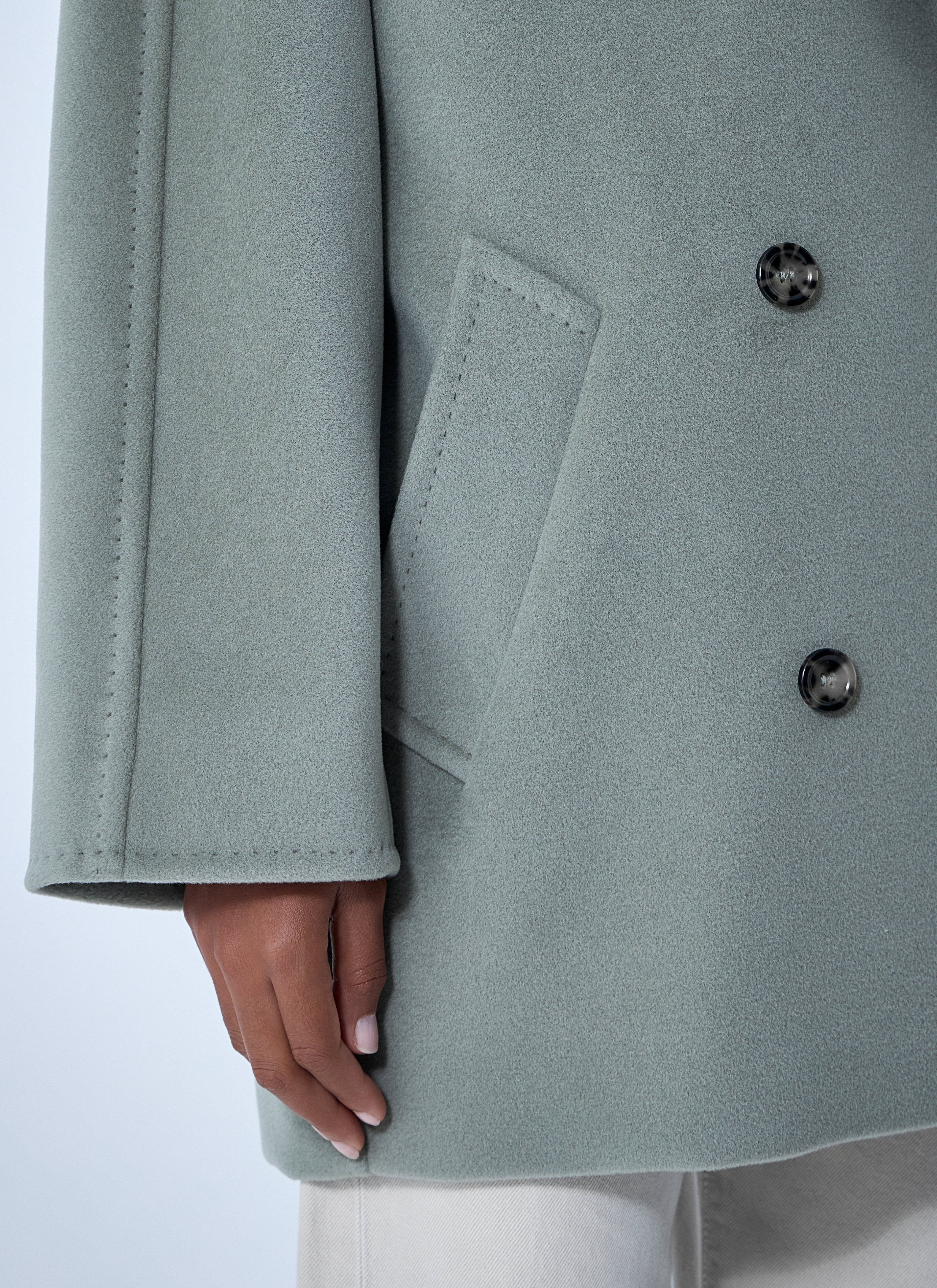 Max Mara Women Wool-And-Cashmere-Blend Coat - 6