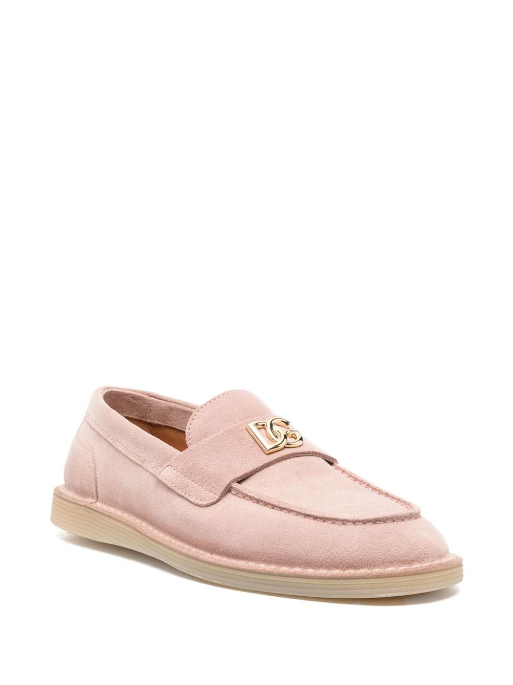 logo-plaque loafers - 2