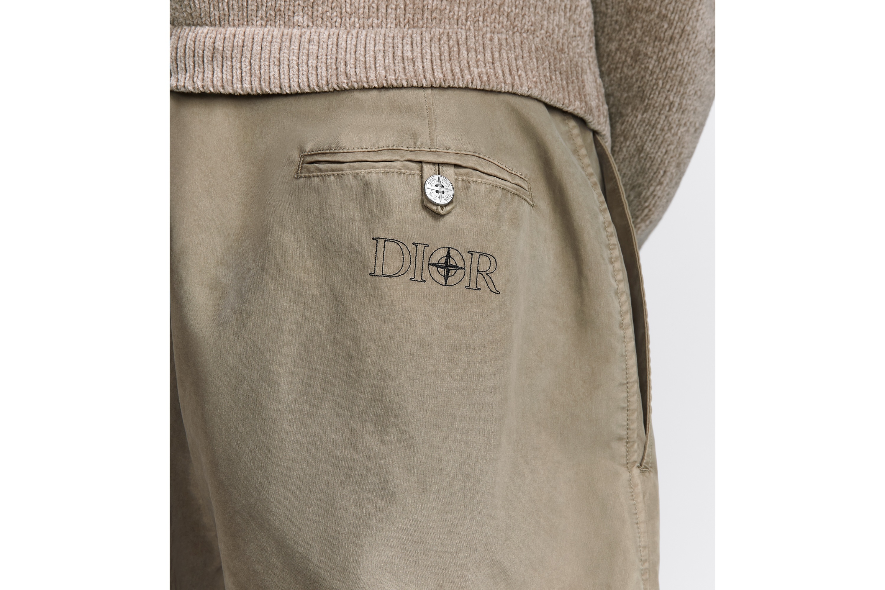 DIOR AND STONE ISLAND Loose-Fit Pants - 5