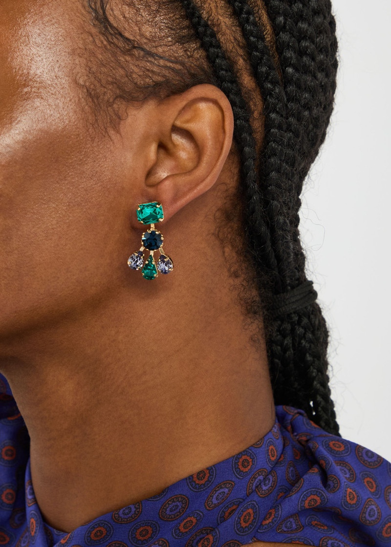 Rosantica Rosantica Crystal-embellished Drop Earrings outlook