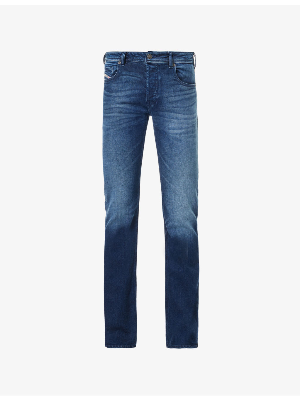 2007 Zatiny Flared Straight-Leg Slim-Fit Stretch-Denim Jeans - 1