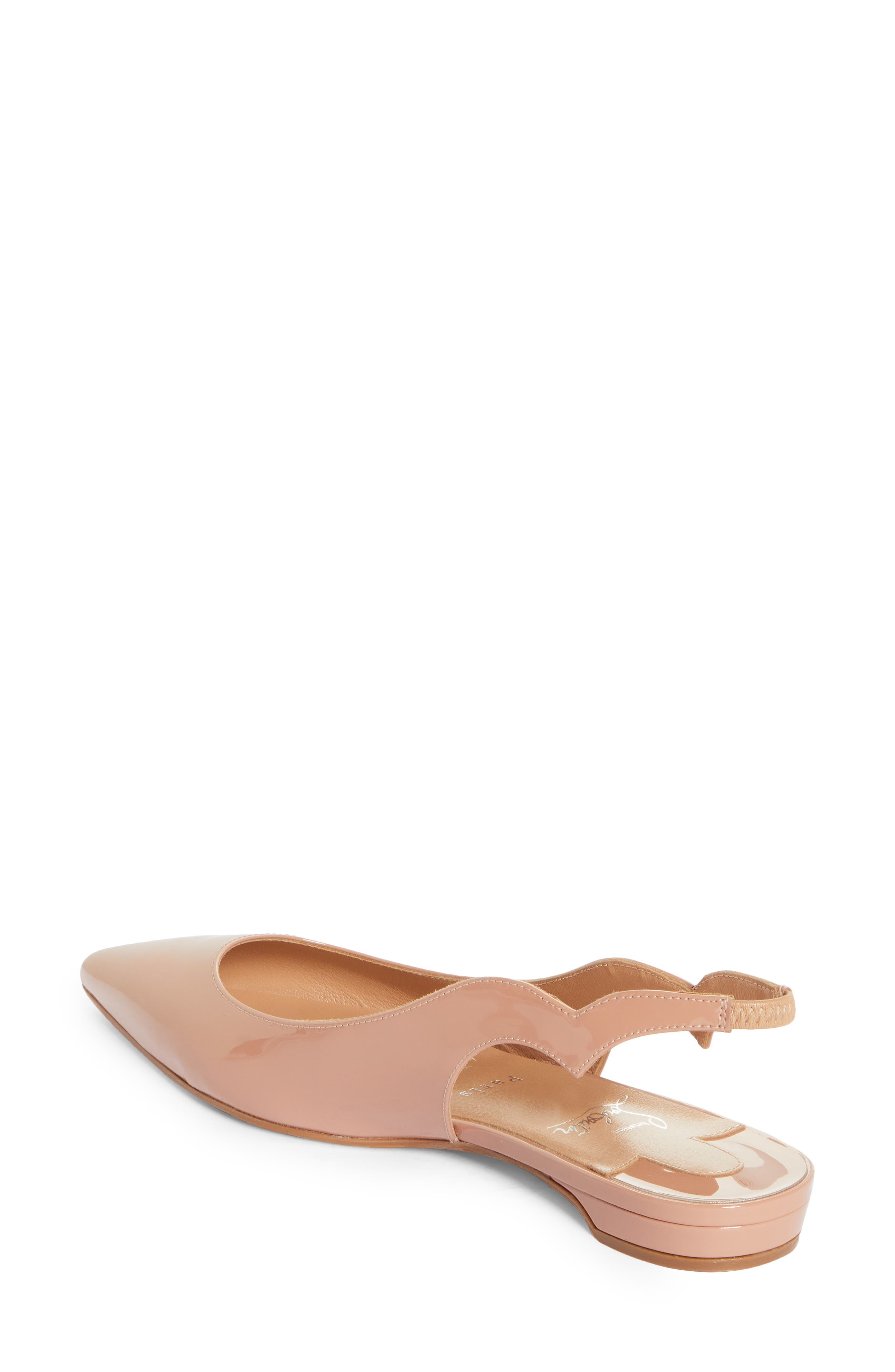 Hot Chickita Pointed Toe Slingback Flat - 2