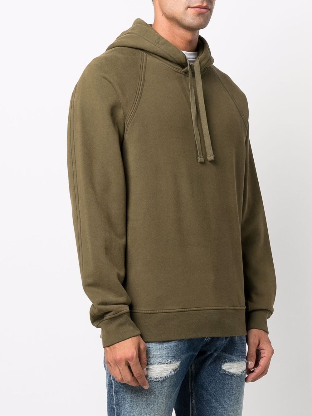 patch-detail pullover hoodie - 4